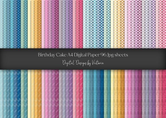 Birthday Cake A4 Digital Paper: The Ultimate Resource for Creative Projects