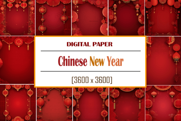 Chinese New Year: Creative Backgrounds for Your Digital Projects