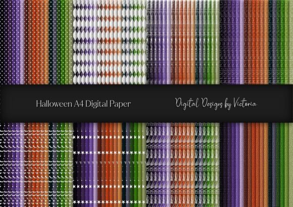 Halloween A4 Digital Paper: The Ultimate Resource for Spooky Creations