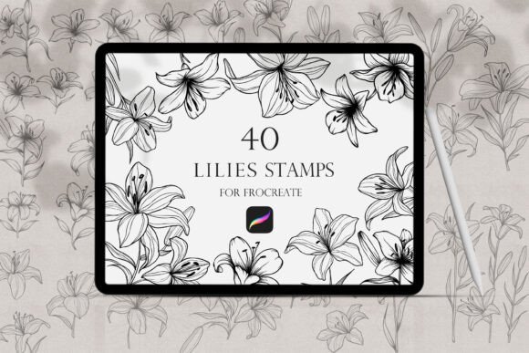 Lilies Stamps Procreate: Elevate Your Digital Floral Artistry