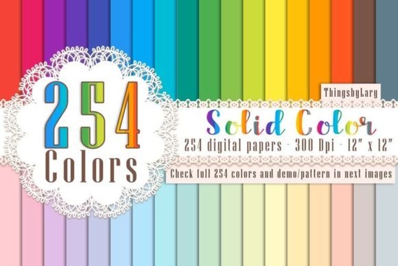 Solid Color Digital Papers: The Ultimate Resource for Versatile Creative Projects