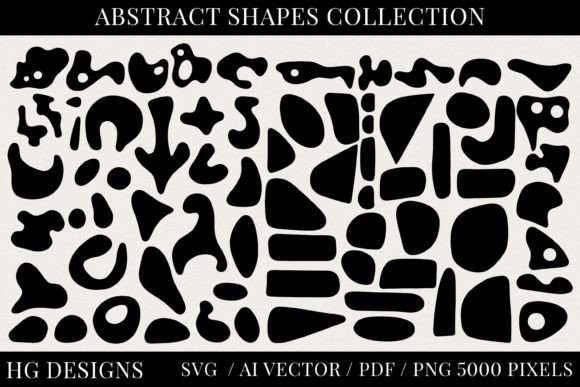 SVG Abstract Shapes Collection for Creatives