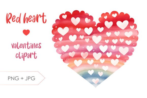 Valentine Heart PNG Clipart Sublimation: A Creative Resource for Personalized Projects